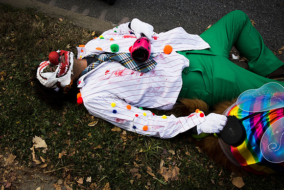 Halloween hangover